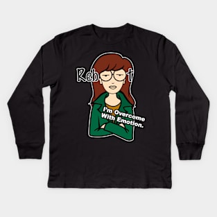 Daria Reboot Kids Long Sleeve T-Shirt